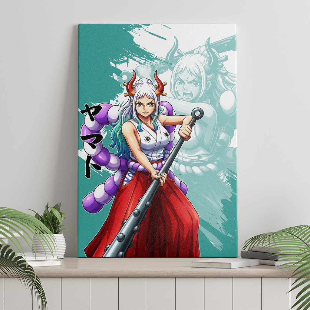 Yamato Oni Warrior One Piece Canvas Wall Art Japanese Anime Manga Graphic