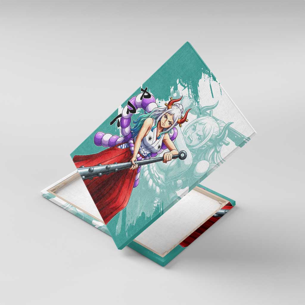 Yamato Oni Warrior One Piece Canvas Wall Art Japanese Anime Manga Graphic