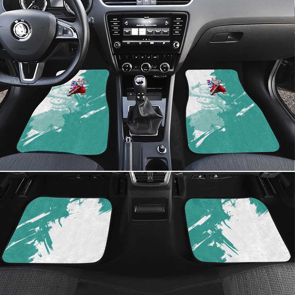 Yamato Oni Warrior One Piece Car Mats Japanese Anime Manga Graphic