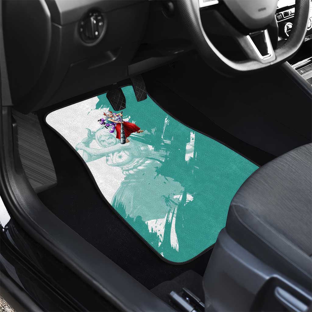 Yamato Oni Warrior One Piece Car Mats Japanese Anime Manga Graphic