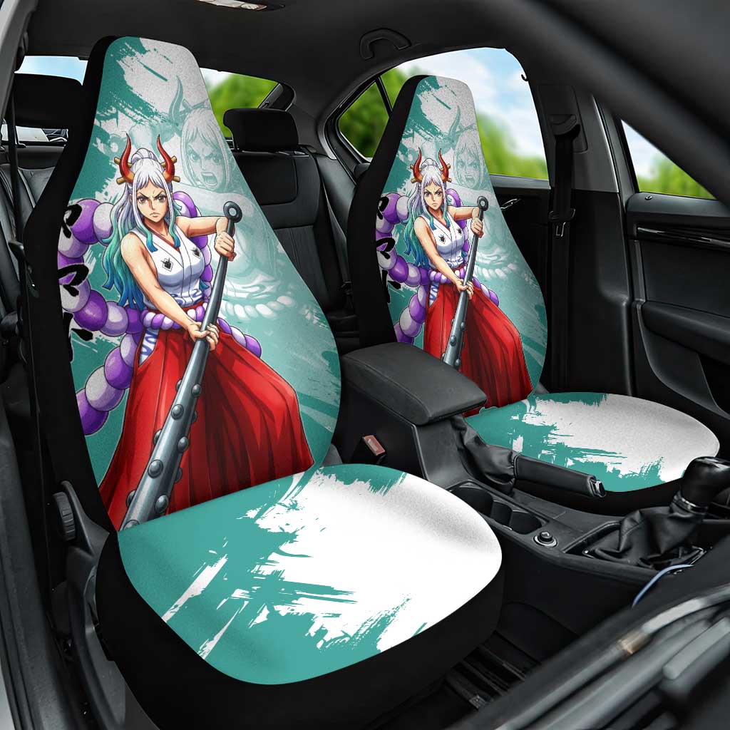 Yamato Oni Warrior One Piece Car Seat Cover Japanese Anime Manga Graphic