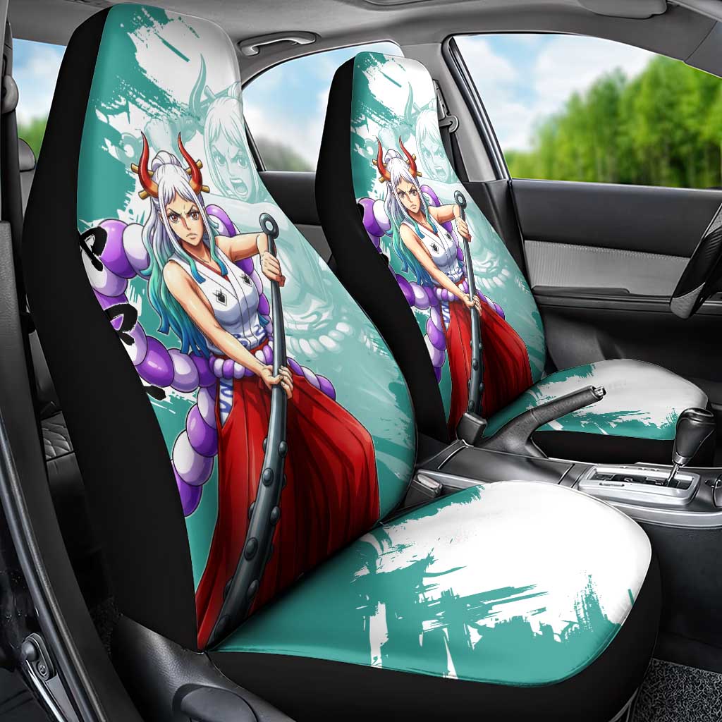 Yamato Oni Warrior One Piece Car Seat Cover Japanese Anime Manga Graphic
