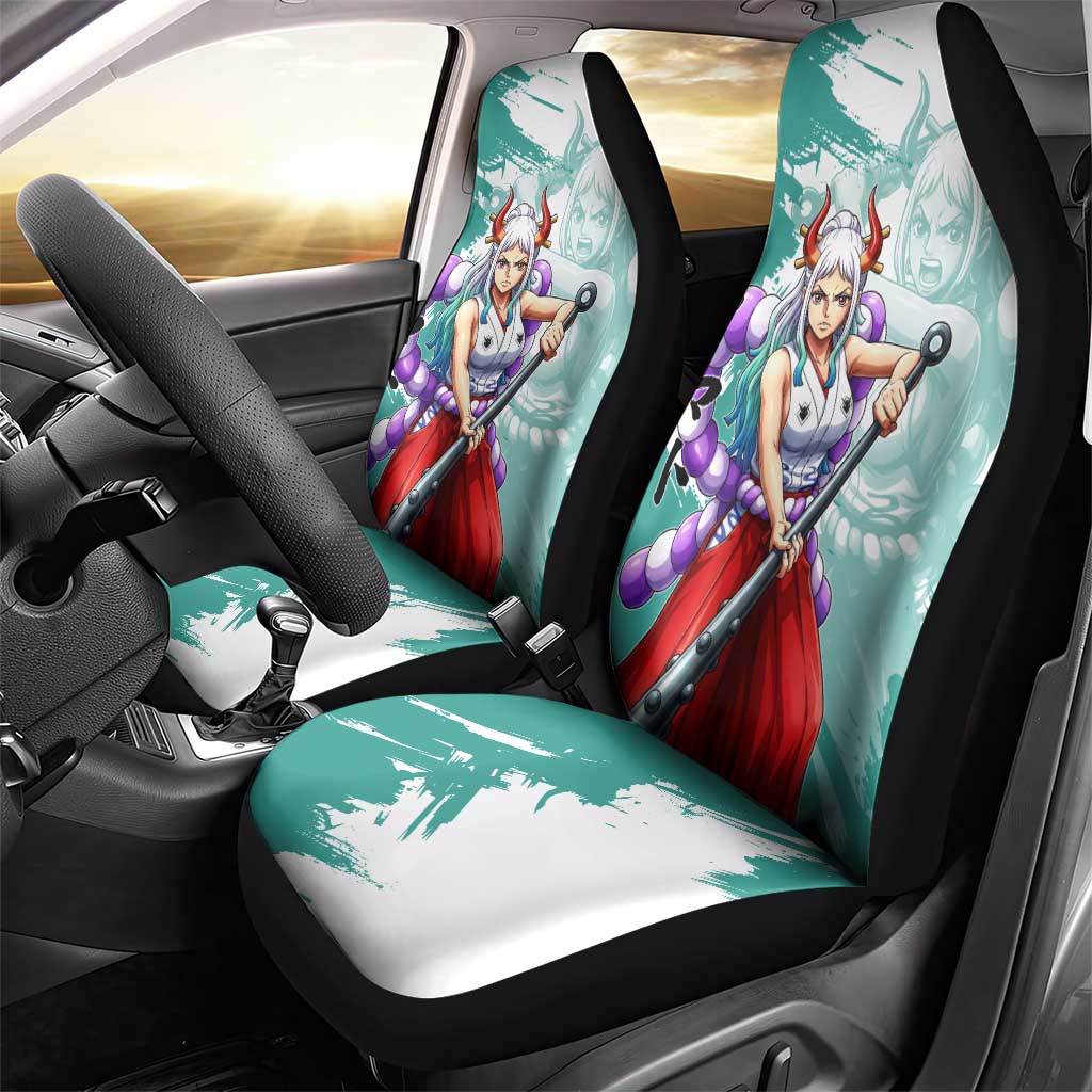 Yamato Oni Warrior One Piece Car Seat Cover Japanese Anime Manga Graphic