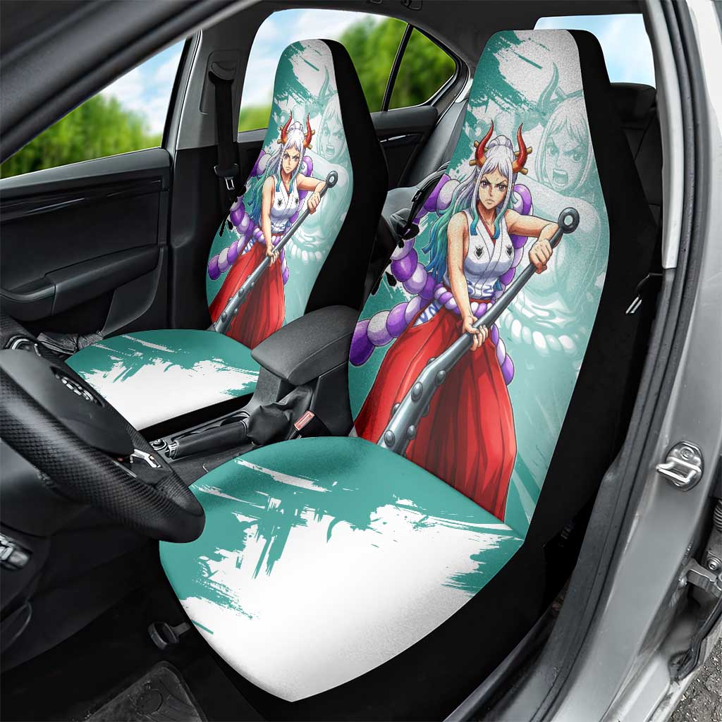 Yamato Oni Warrior One Piece Car Seat Cover Japanese Anime Manga Graphic