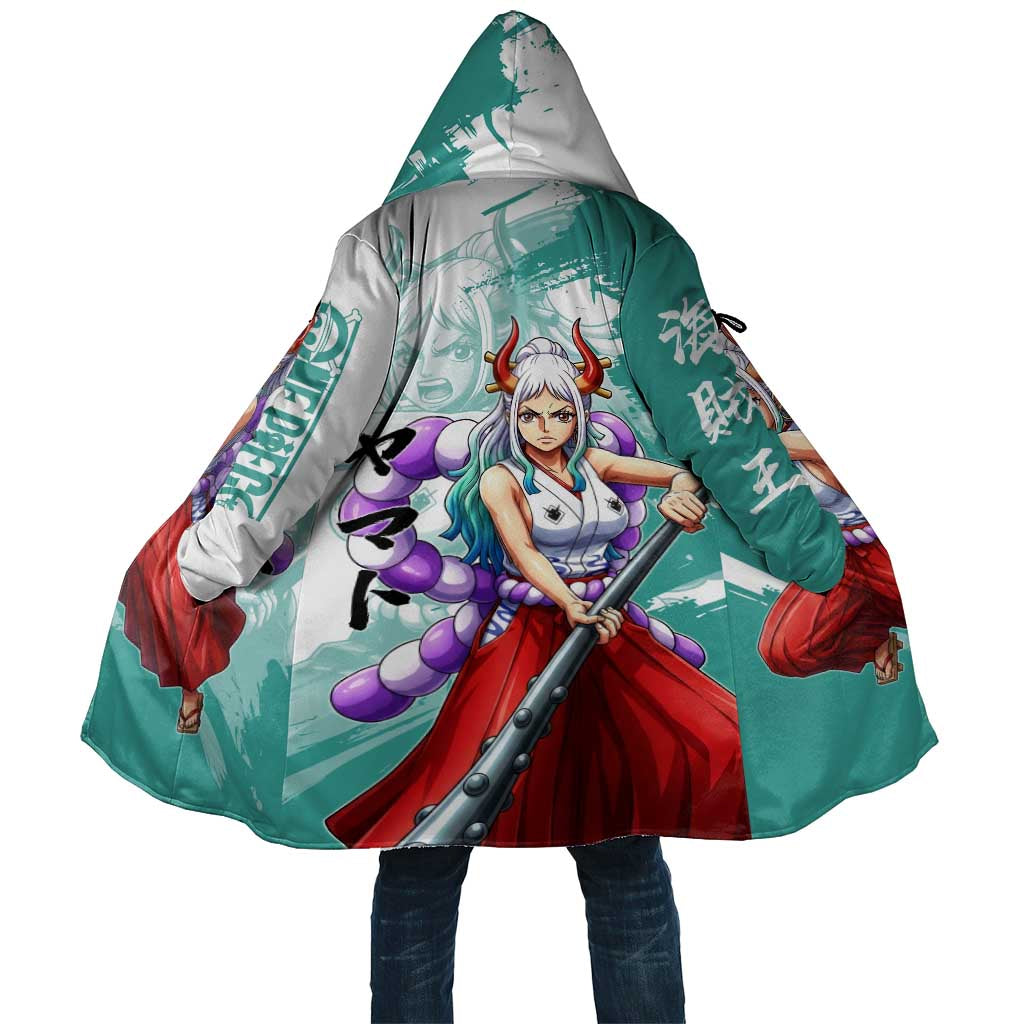 Yamato Oni Warrior One Piece Cloak Japanese Anime Manga Graphic