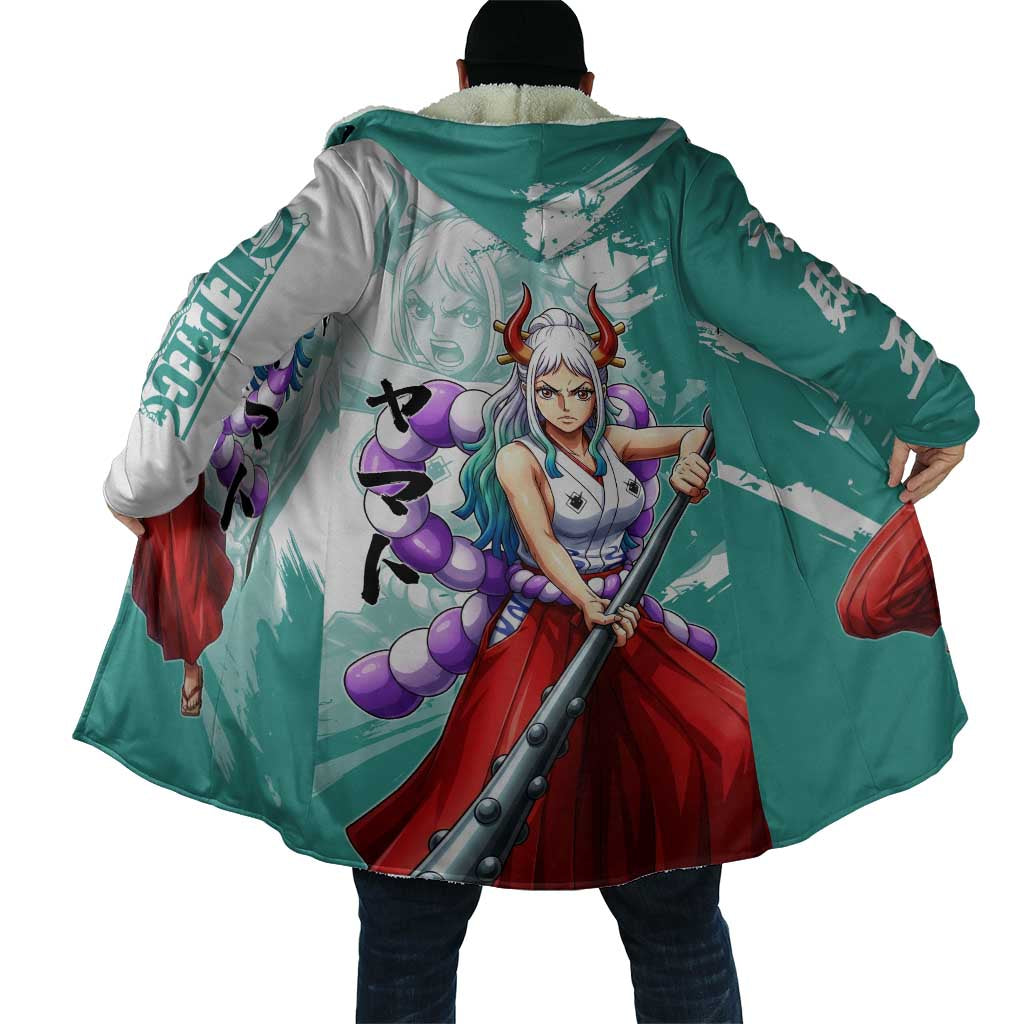 Yamato Oni Warrior One Piece Cloak Japanese Anime Manga Graphic