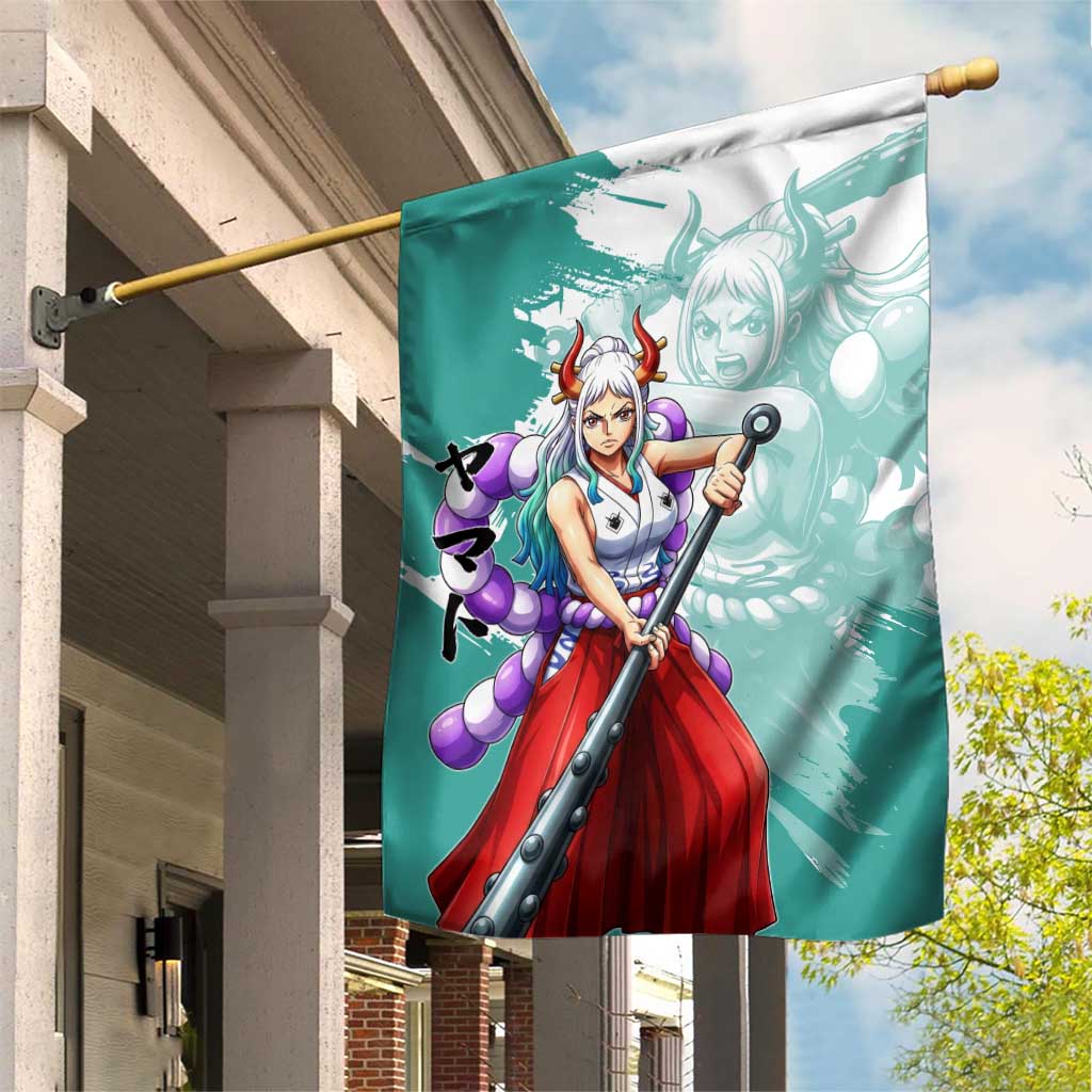Yamato Oni Warrior One Piece Garden Flag Japanese Anime Manga Graphic