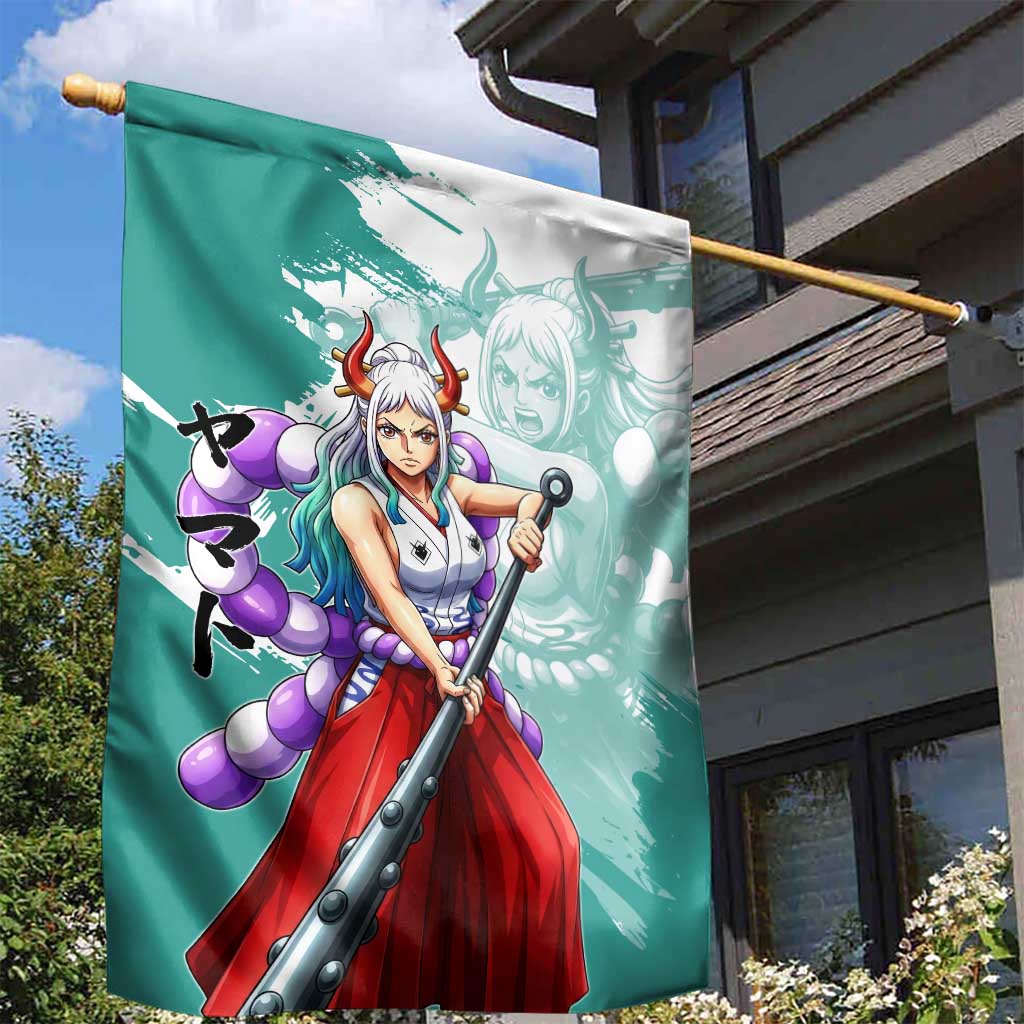 Yamato Oni Warrior One Piece Garden Flag Japanese Anime Manga Graphic