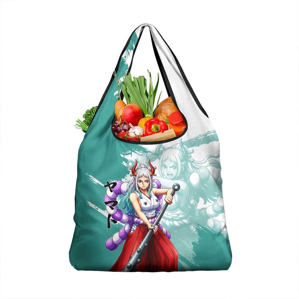 Yamato Oni Warrior One Piece Grocery Bag Japanese Anime Manga Graphic