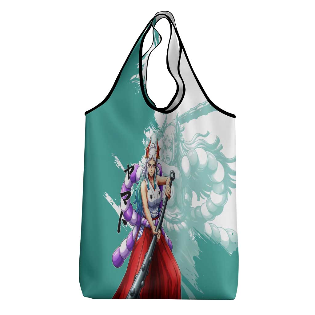 Yamato Oni Warrior One Piece Grocery Bag Japanese Anime Manga Graphic