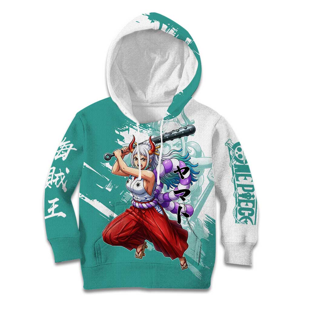 Yamato Oni Warrior One Piece Kid Hoodie Japanese Anime Manga Graphic