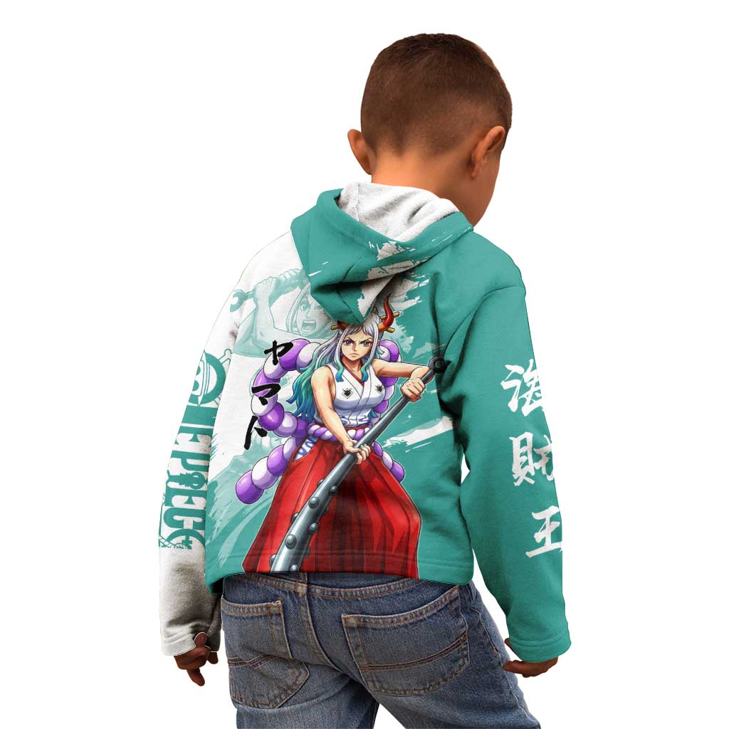 Yamato Oni Warrior One Piece Kid Hoodie Japanese Anime Manga Graphic