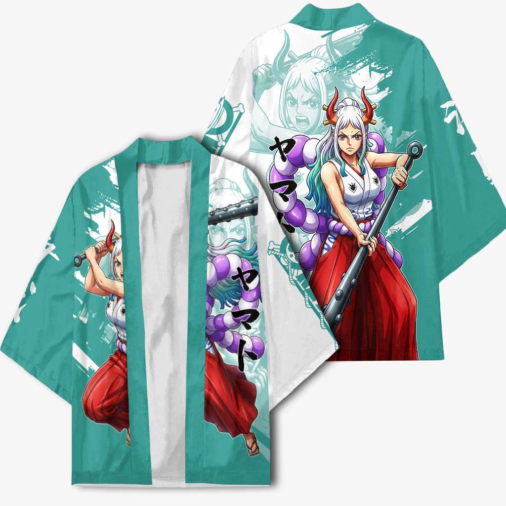 Yamato Oni Warrior One Piece Kimono Japanese Anime Manga Graphic