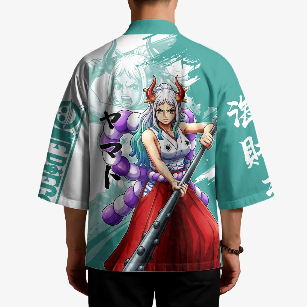Yamato Oni Warrior One Piece Kimono Japanese Anime Manga Graphic