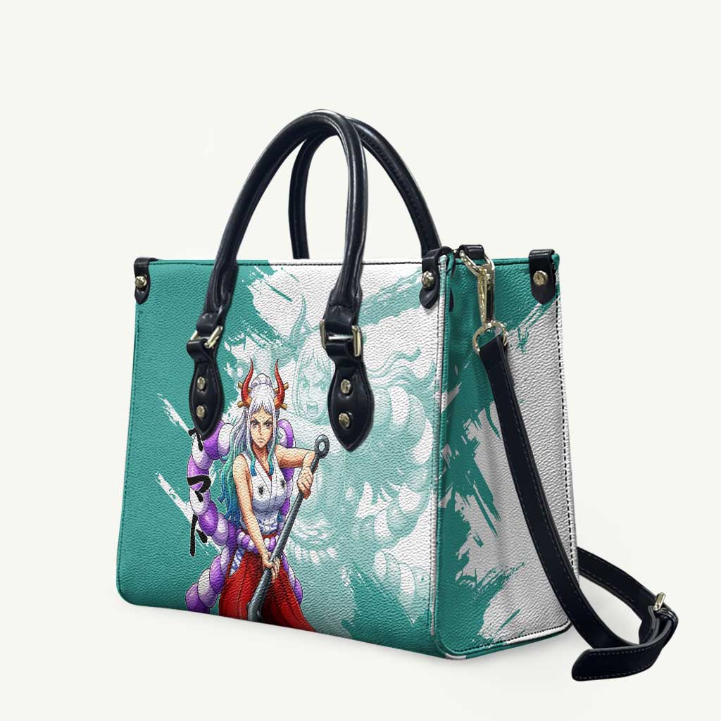 Yamato Oni Warrior One Piece Leather Bag Japanese Anime Manga Graphic