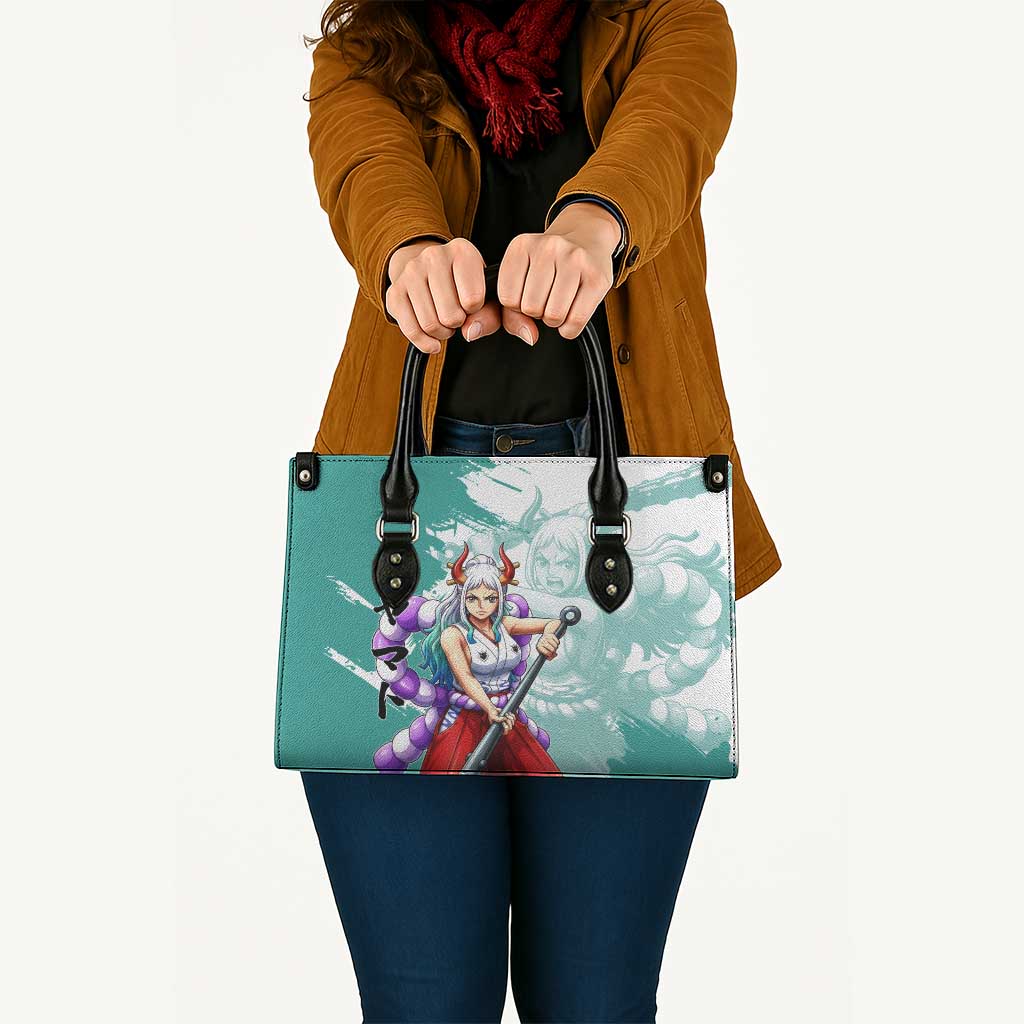 Yamato Oni Warrior One Piece Leather Bag Japanese Anime Manga Graphic