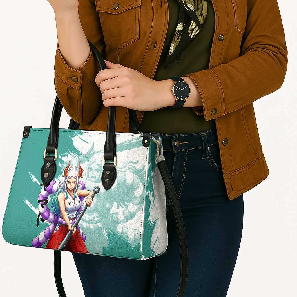 Yamato Oni Warrior One Piece Leather Bag Japanese Anime Manga Graphic
