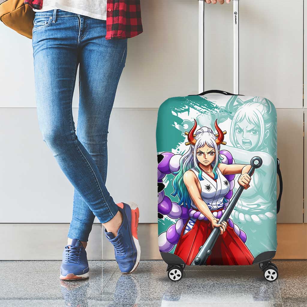 Yamato Oni Warrior One Piece Luggage Cover Japanese Anime Manga Graphic