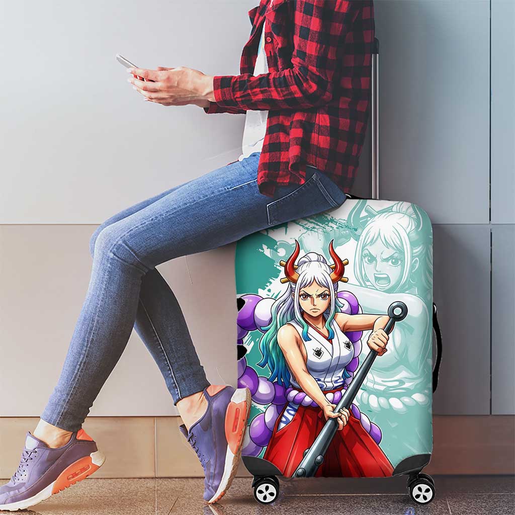 Yamato Oni Warrior One Piece Luggage Cover Japanese Anime Manga Graphic
