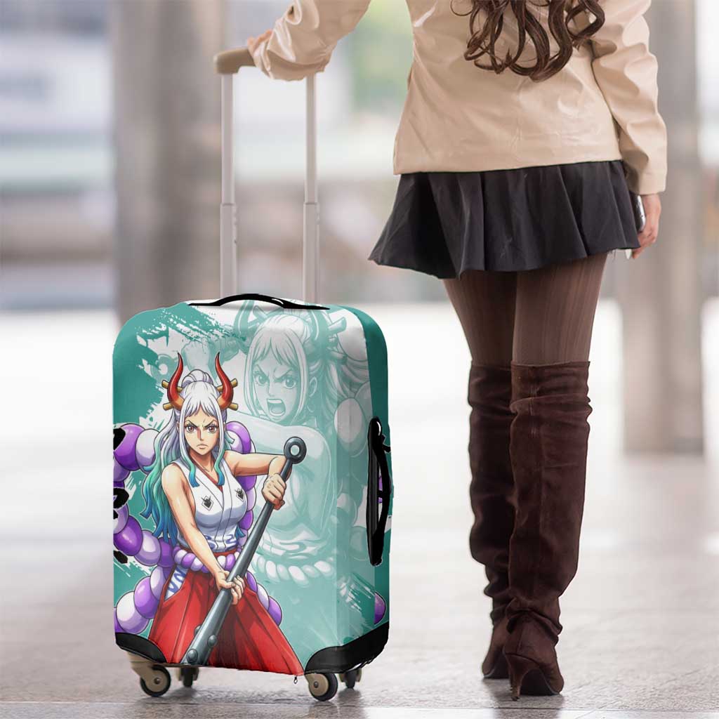 Yamato Oni Warrior One Piece Luggage Cover Japanese Anime Manga Graphic