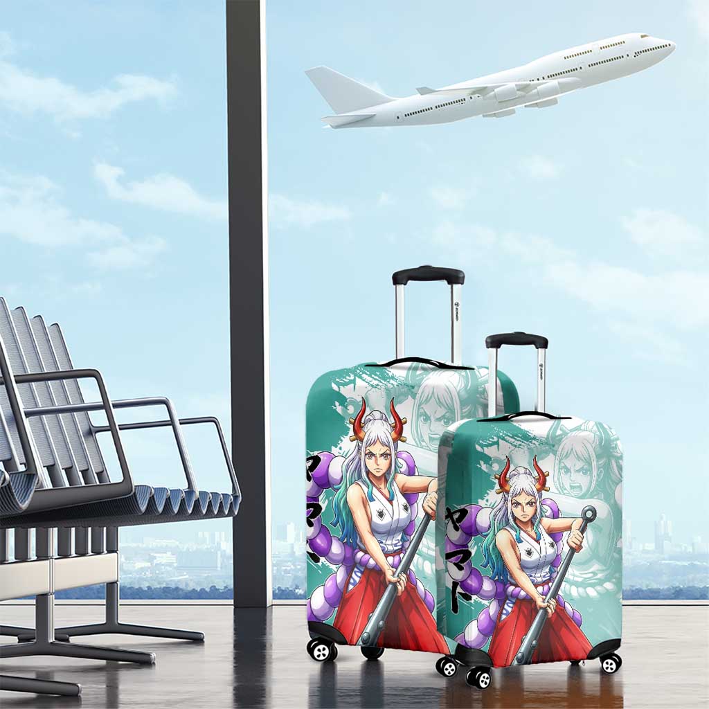Yamato Oni Warrior One Piece Luggage Cover Japanese Anime Manga Graphic