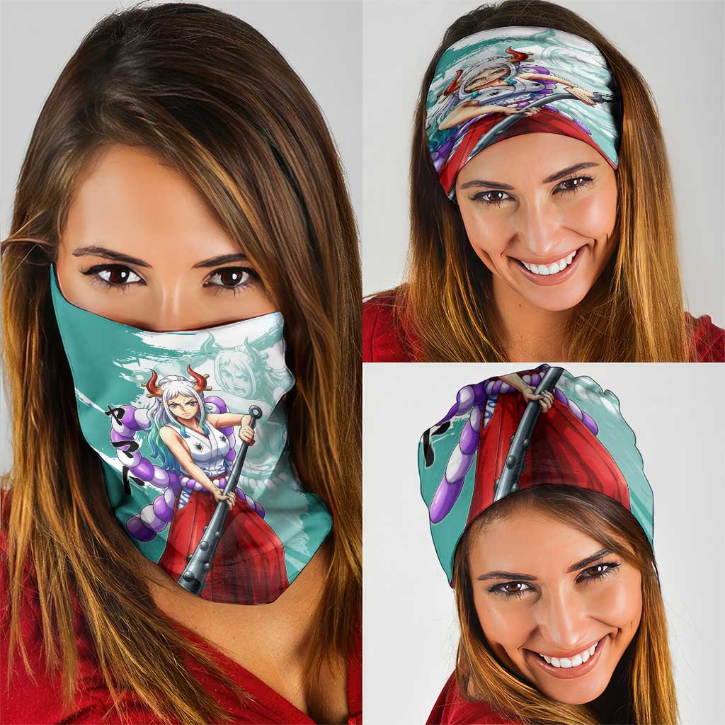 Yamato Oni Warrior One Piece Neck Gaiter Japanese Anime Manga Graphic