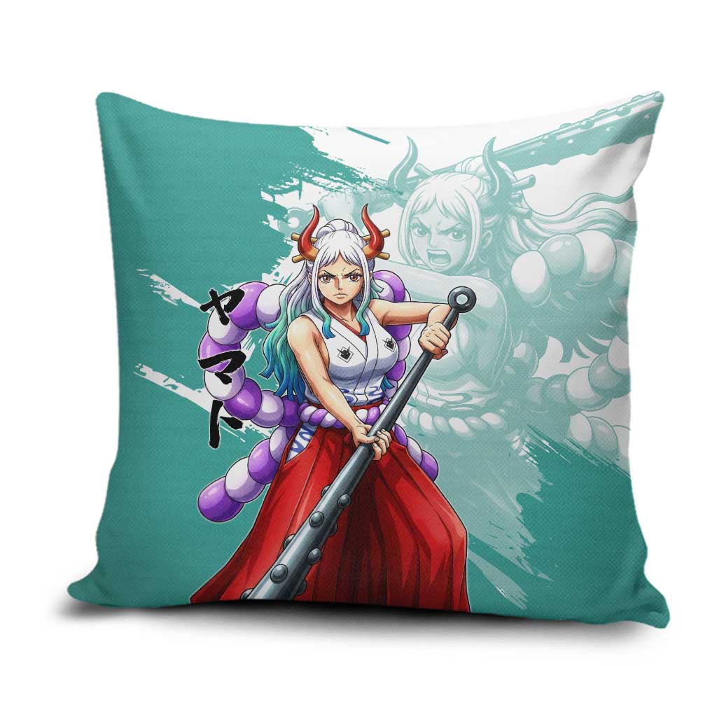 Yamato Oni Warrior One Piece Pillow Cover Japanese Anime Manga Graphic