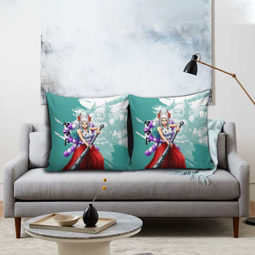 Yamato Oni Warrior One Piece Pillow Cover Japanese Anime Manga Graphic