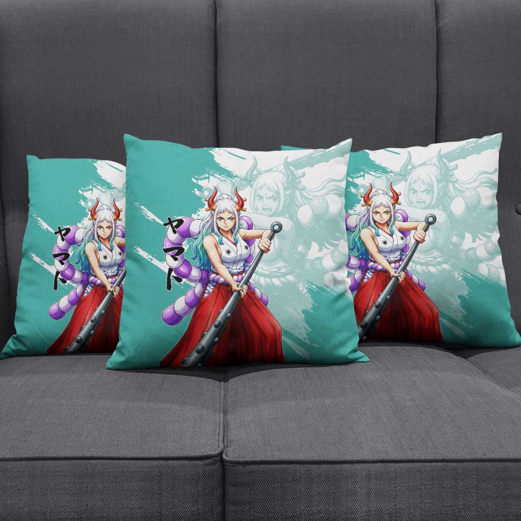 Yamato Oni Warrior One Piece Pillow Cover Japanese Anime Manga Graphic