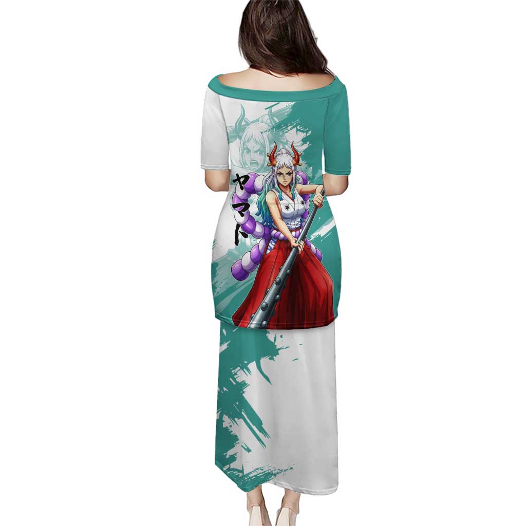 Yamato Oni Warrior One Piece Puletasi Japanese Anime Manga Graphic