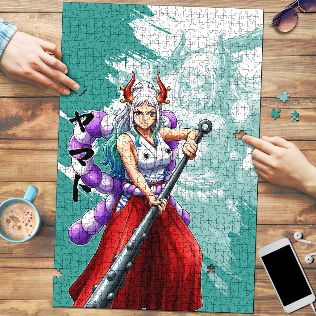 Yamato Oni Warrior One Piece Puzzle Japanese Anime Manga Graphic