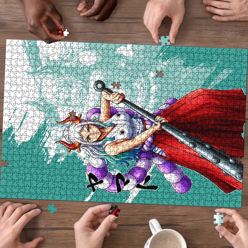 Yamato Oni Warrior One Piece Puzzle Japanese Anime Manga Graphic