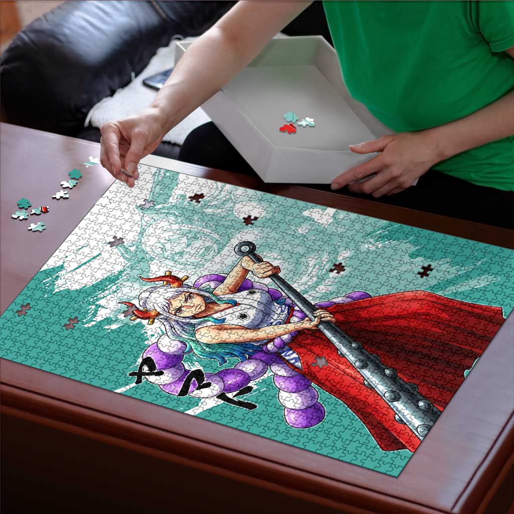 Yamato Oni Warrior One Piece Puzzle Japanese Anime Manga Graphic
