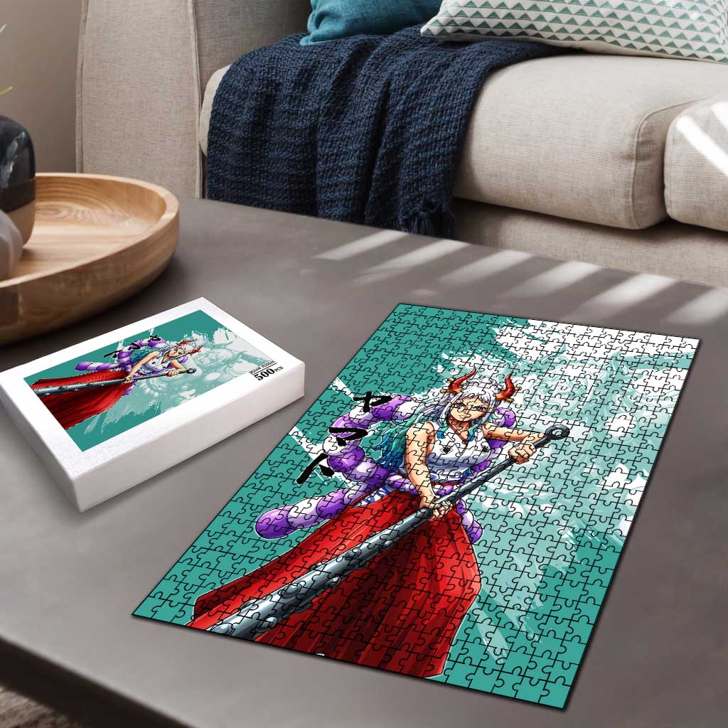 Yamato Oni Warrior One Piece Puzzle Japanese Anime Manga Graphic
