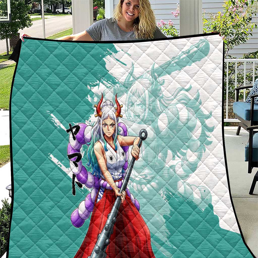 Yamato Oni Warrior One Piece Quilt Japanese Anime Manga Graphic