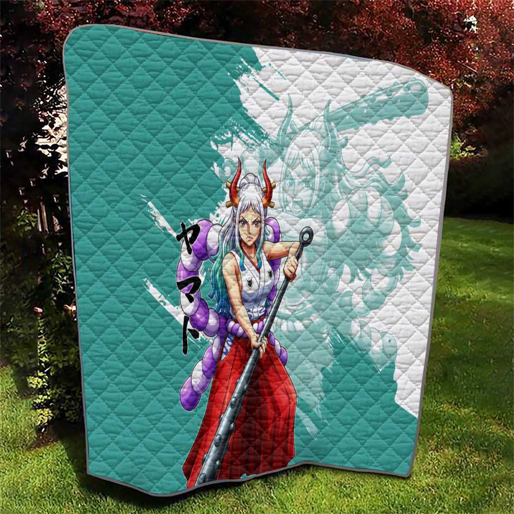 Yamato Oni Warrior One Piece Quilt Japanese Anime Manga Graphic