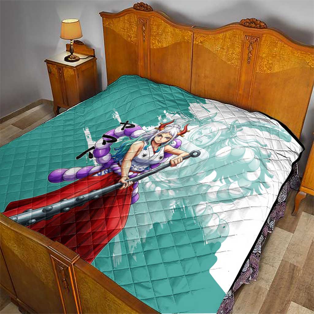 Yamato Oni Warrior One Piece Quilt Japanese Anime Manga Graphic