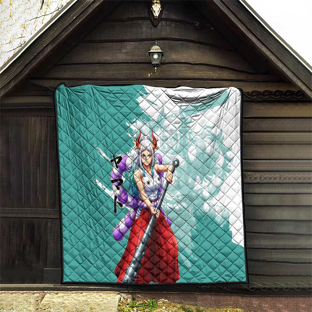 Yamato Oni Warrior One Piece Quilt Japanese Anime Manga Graphic