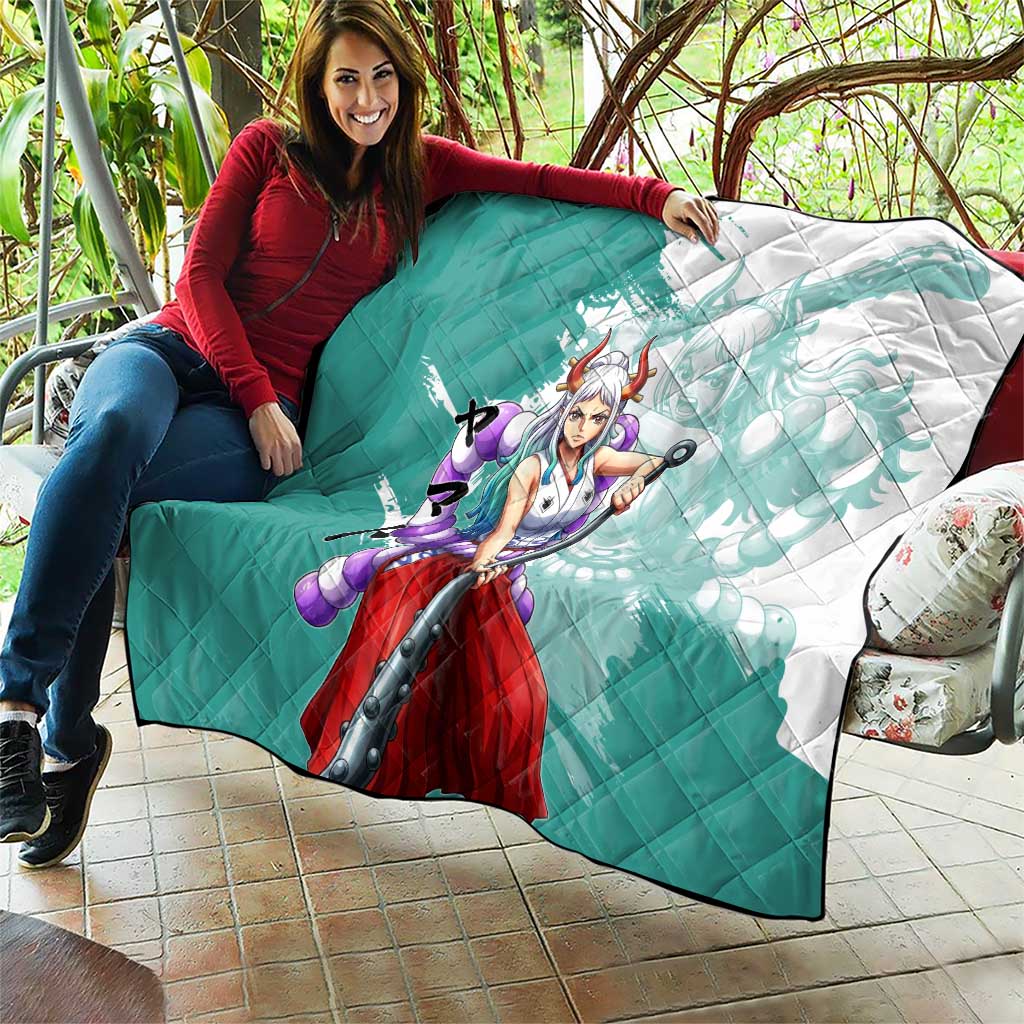 Yamato Oni Warrior One Piece Quilt Japanese Anime Manga Graphic