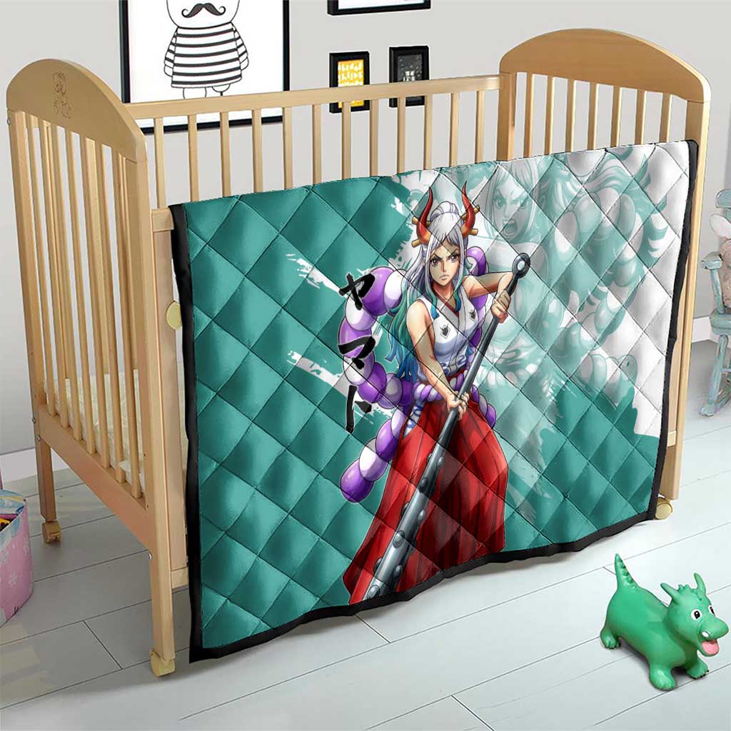 Yamato Oni Warrior One Piece Quilt Japanese Anime Manga Graphic