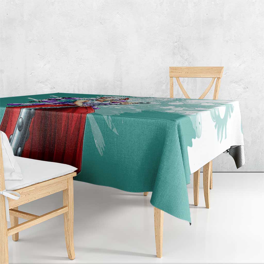 Yamato Oni Warrior One Piece Tablecloth Japanese Anime Manga Graphic
