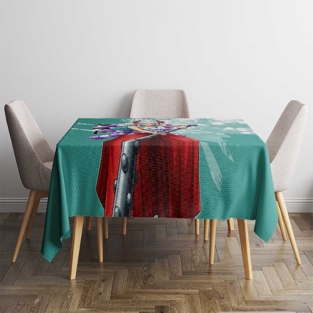 Yamato Oni Warrior One Piece Tablecloth Japanese Anime Manga Graphic