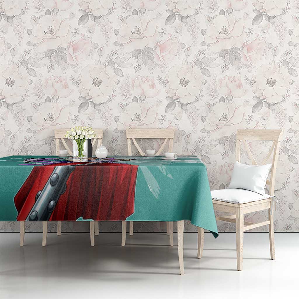 Yamato Oni Warrior One Piece Tablecloth Japanese Anime Manga Graphic