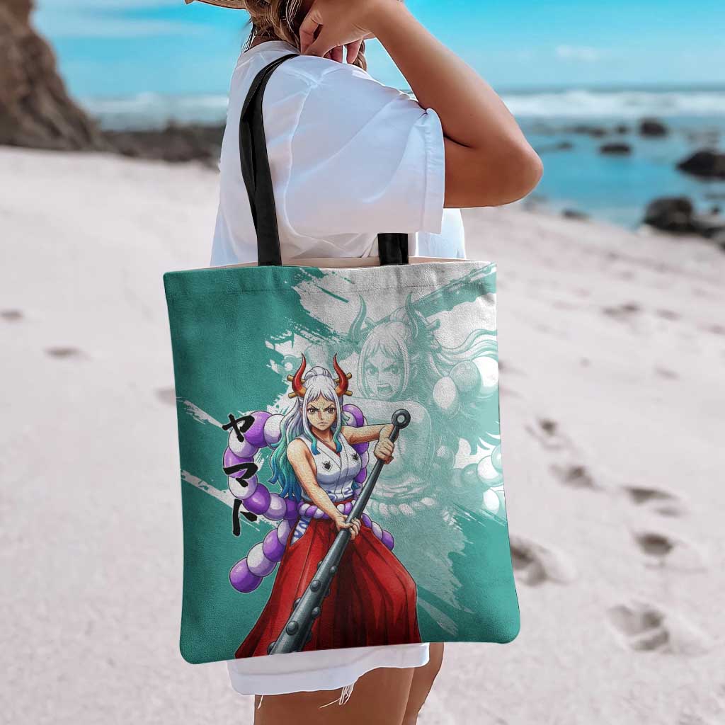 Yamato Oni Warrior One Piece Tote Bag Japanese Anime Manga Graphic