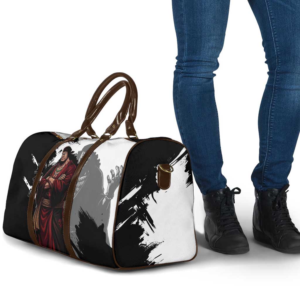 One Piece Blackbeard Travel Bag Dark Emperor Ink Splash Graphic