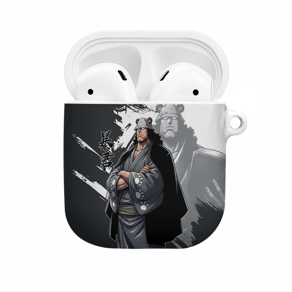 Bartholomew Kuma One Piece AirPods Case Revolutionary Ink Wash Anime
