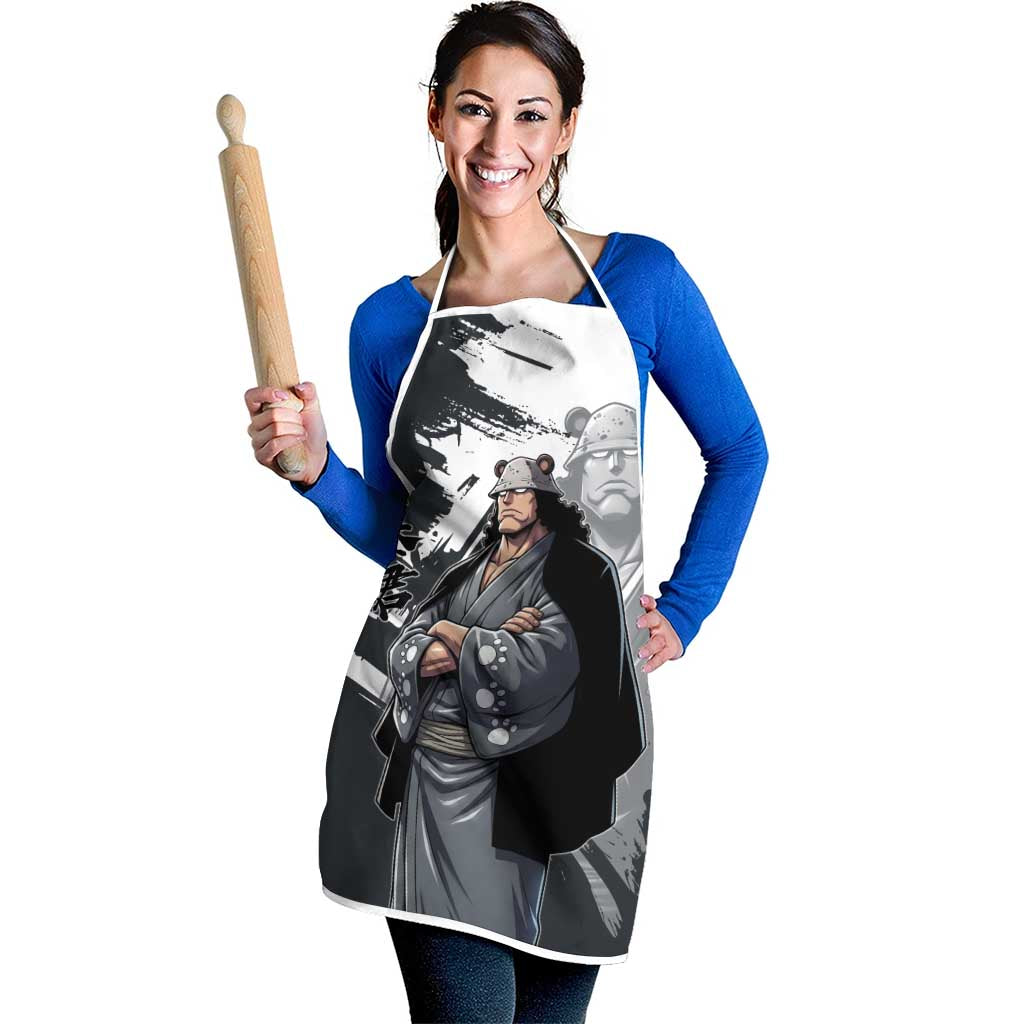 Bartholomew Kuma One Piece Apron Revolutionary Ink Wash Anime