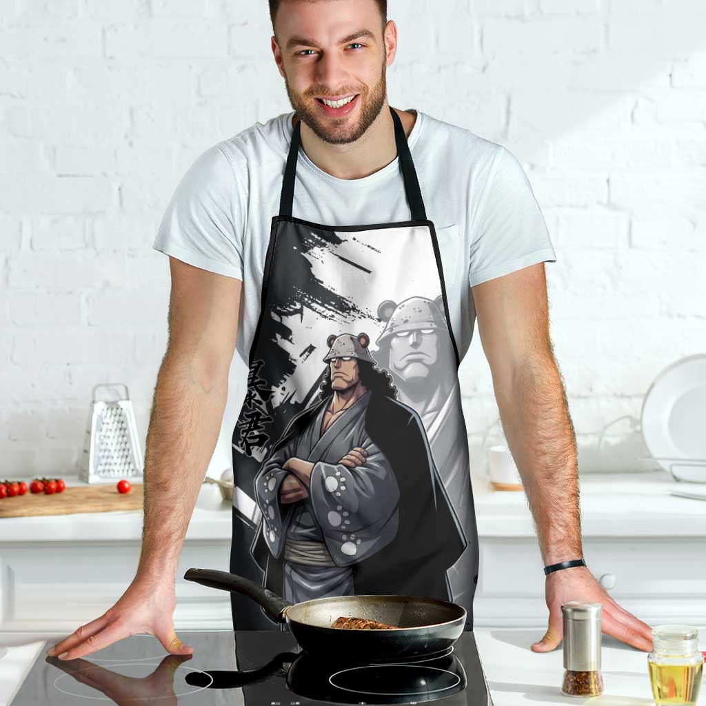 Bartholomew Kuma One Piece Apron Revolutionary Ink Wash Anime