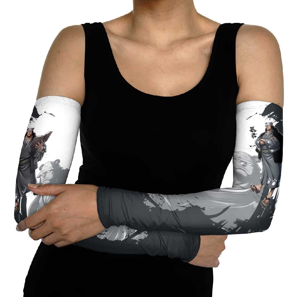 Bartholomew Kuma One Piece Arm Sleeves Revolutionary Ink Wash Anime