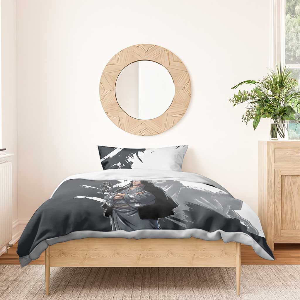 Bartholomew Kuma One Piece Bedding Set Revolutionary Ink Wash Anime